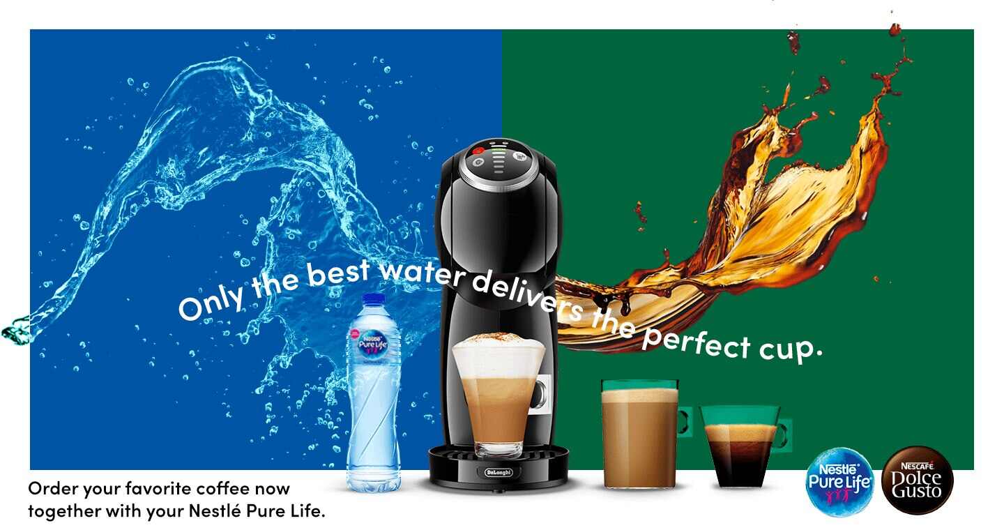 Order the best quality water and coffee